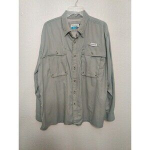 Magellan Outdoors Mag Wick Men's Long Sleeve Fishing Shirt Size XL Loose